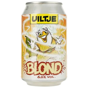 Пиво світле нефільтроване пастеризоване «Uiltje Blond», 6,0%, 0,33 л, б.м.