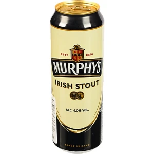 Пиво темне пастеризоване «Murphy's Irish Stout», 4,0%, 0,5 л, б.м.