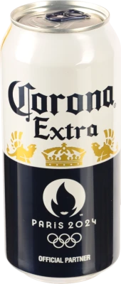 Пиво світле фільтроване пастеризоване «Corona Extra», 4,5%, 0,44 л, банка металева