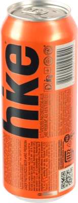 Пиво 0.5л 4.8% світле пастеризоване Premium Hike з/б