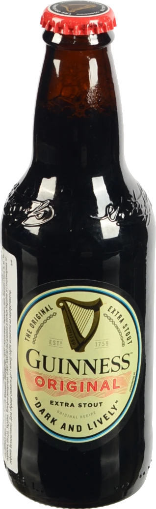 Пиво темне пастеризоване «Guinness Original Extra Stout», 5,0%, 0