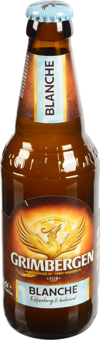 Пиво спеціальне світле пастеризоване «Grimbergen Blanche», 6,0%, 0