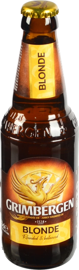Пиво світле спеціальне пастеризоване «Grimbergen Blonde», 6,7%, 0,33 л, с.п.