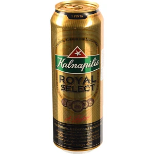 Пиво Kalnapilis Royal Select 0.568 л банка