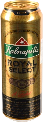 Пиво Kalnapilis Royal Select 0.568 л банка