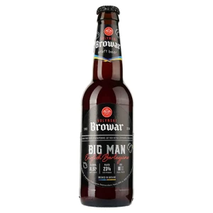 Пиво темне нефільтроване «Volynski Browar Big Man English Barleywine», 8,5%, 0,35 л, с.п.