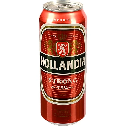 Пиво Голландия 0.5л strong з.б