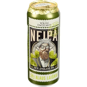 Пиво світле фільтроване пастеризоване крафтове «Volfas Engelman NEIPA (New England IPA)», 5,0%, 0,5 л, б.м.