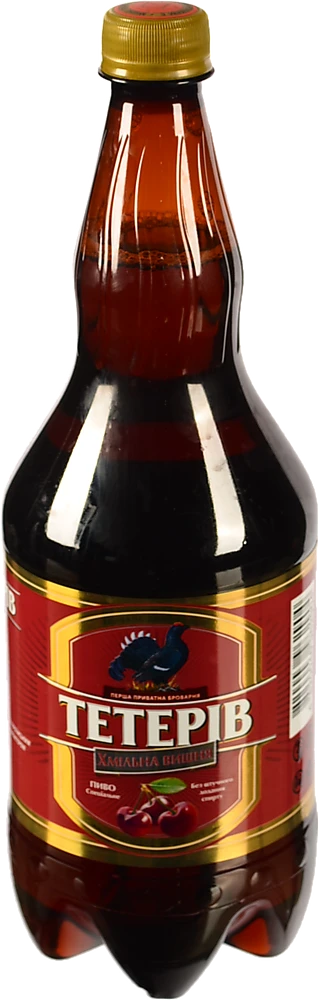 Пиво Тетерів Хмільна вишня 1.2л 7%