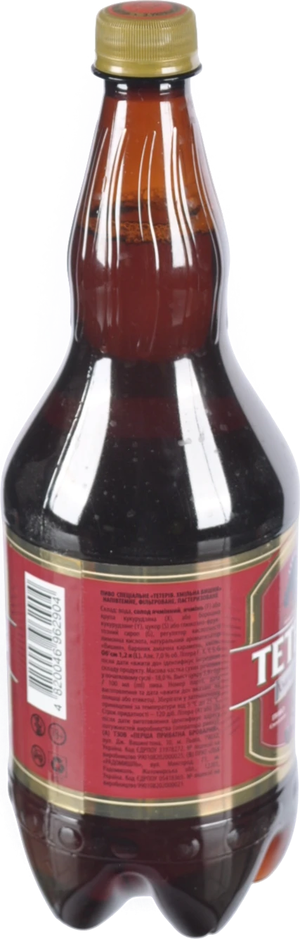 Пиво Тетерів Хмільна вишня 1.2л 7%