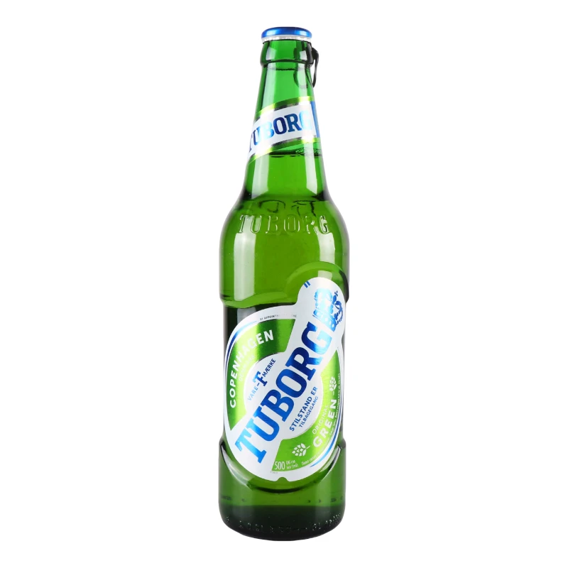 Пиво 0.5л 4.6% світле пастеризоване Green Tuborg пл
