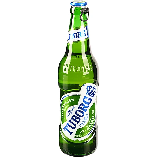 Пиво 0.5л 4.6% світле пастеризоване Green Tuborg пл
