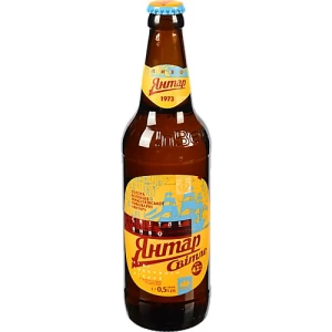 Пиво 0.5л 4.2% світле пастеризоване Янтар пл