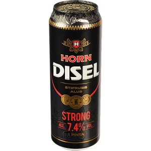 Пиво Horn Disel Strong 0.568л світле фільтроване пастеризоване