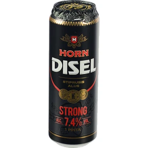 Пиво Horn Disel Strong 0.568л світле фільтроване пастеризоване