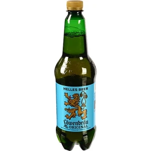 Пиво світле пастеризоване Original Löwenbräu 0.9л 5.1%, скляна пляшка