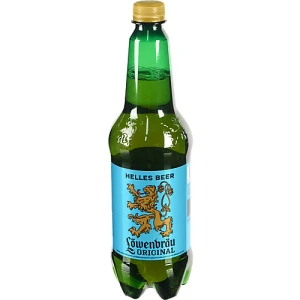 Пиво світле пастеризоване Original Löwenbräu 0.9л 5.1%, скляна пляшка