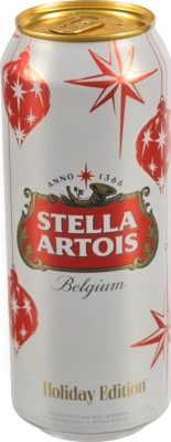 Пиво Stella Artois 0.5л 5% світле пастеризоване з/б