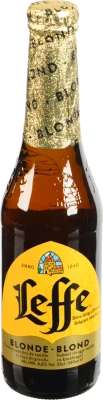 Пиво Leffe Blonde 0.33л світле пастеризоване 6.6%