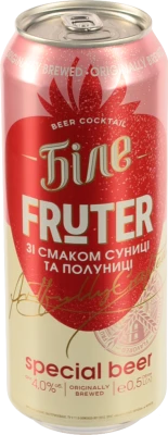 Пиво Чернігівське 0.5л Fruter суниця та полуниця