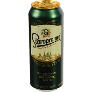 Пиво Staropramen 480мл 4.2% світле пастеризоване