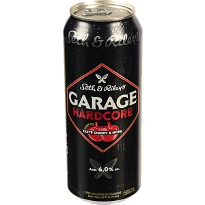Пиво спеціальне 0.5л 6% пастеризоване Cherry&More Hardcore Seth&Riley's Garage з/б