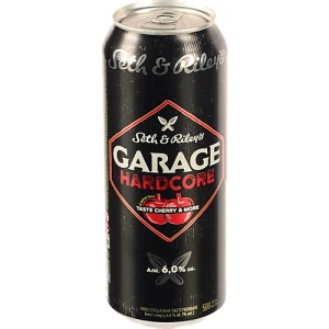 Пиво спеціальне 0.5л 6% пастеризоване Cherry&More Hardcore Seth&Riley's Garage з/б