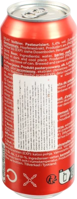 Пиво 5.0 0.5л 5 original lager світле з.б