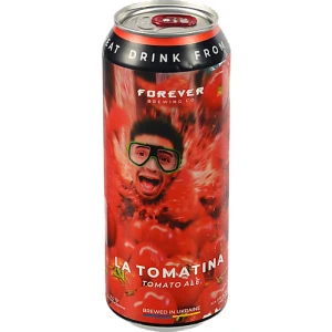 Пиво світле слабоалкогольне нефільтроване Forever La Tomatina Tomato Ale 4,5% 0,5 л, б.м.
