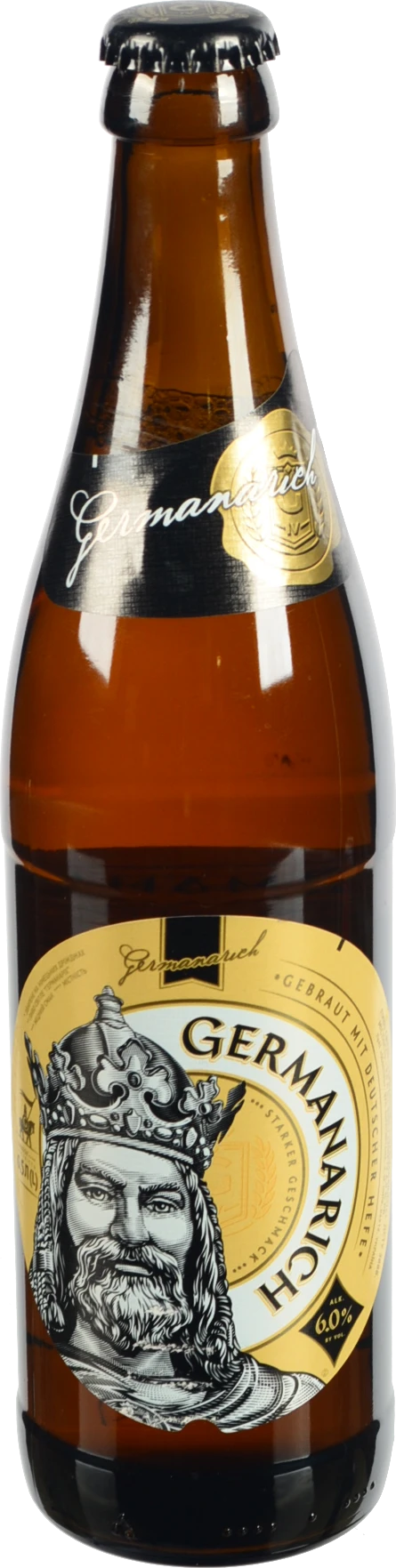 Пиво Germanarich 0.5л 6 світле пастеризоване