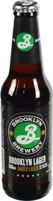 Пиво Brooklyn 0.33л lager amber світле пастеризоване