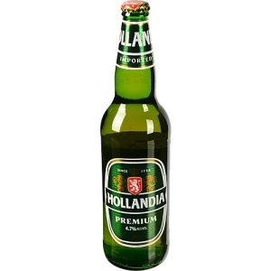 Пиво Hollandia Premium світле 4.7% 0.65л