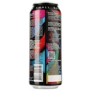 Пиво світле слабоалкогольне нефільтроване Forever Rock&Roll Imperial Hazy IPA 7,5% 0,5 л, б.м.