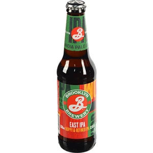 Пиво Brooklyn 0.33л east ipa hoppy  refined світле пастеризоване