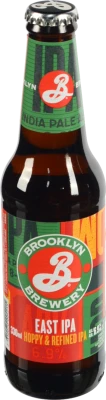 Пиво Brooklyn 0.33л east ipa hoppy  refined світле пастеризоване