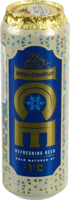 Пиво світле пастеризоване «Volfas Engelman ICE», 4,5%, 0,568 л, б.м.