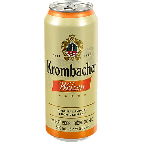 Пиво Кромбахер 0.5л пшеничне з.б