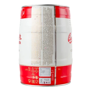 Пиво світле пастеризоване фільтроване «Budweiser Budvar Original Czech Lager», 5,0%, 5 л, м.б.