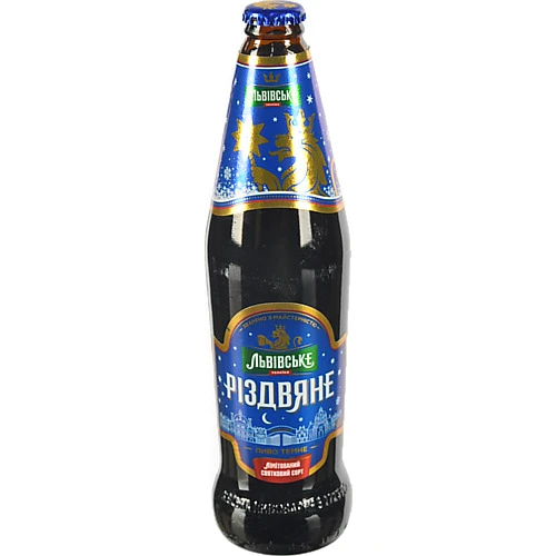 Пиво Львівське 0.5л Різдвяне