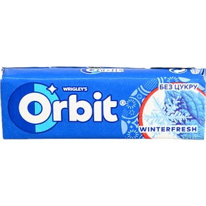 Жувальна гумка Orbit Winterfresh без цукру 14г