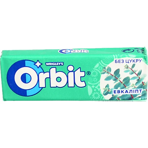 Жувальна гумка Orbit Евкаліпт без цукру 14г