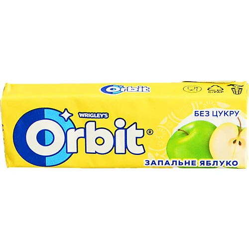 Жувальна гумка Orbit Запальне яблуко без цукру 14г