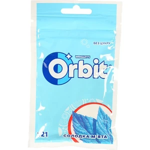 Гумка жувальна без цукру Солодка м'ята Orbit м/у 29г