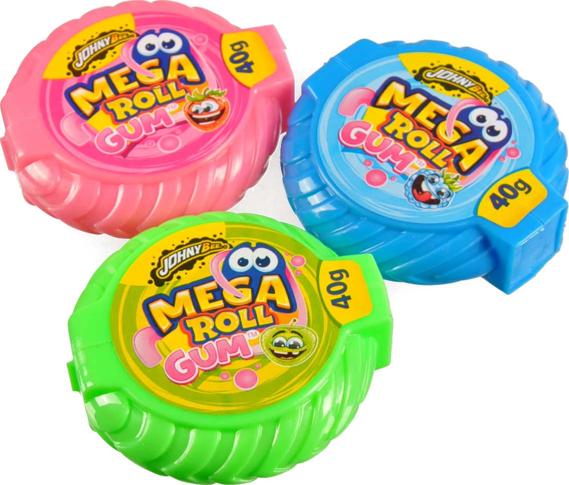 Жувальна гумка Johny Bee 40г mega roll