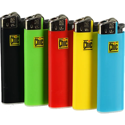 Запальничка кишенькова одноразова №CH-8019 Chic 1шт