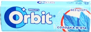 Жувальна гумка Orbit 14г Солодка м'ята подушечки