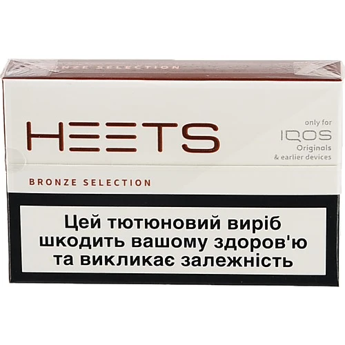 Тютюновий виріб Heets Bronze label tven