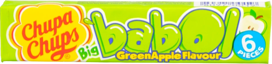 Гумка жувальна Green Apple Big Babol Chupa Chups м/у 27.6г