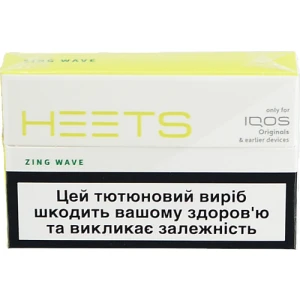 Тютюновий виріб Heets Zing Wave