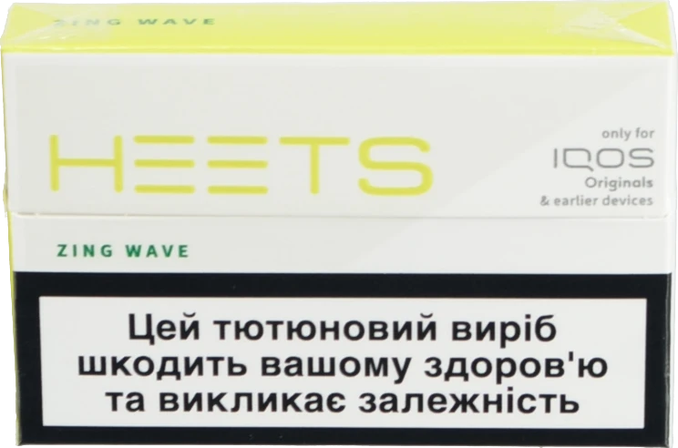 Тютюновий виріб Heets Zing Wave